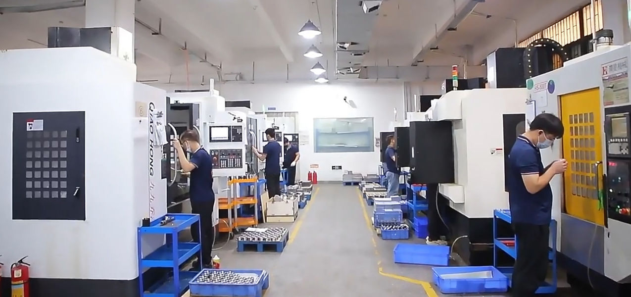 Dongguan Zhongwei Metal Products Co., Ltd lini produksi pabrikan