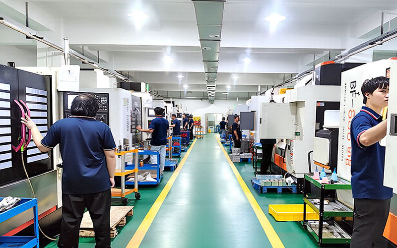 Dongguan Zhongwei Metal Products Co., Ltd lini produksi pabrikan