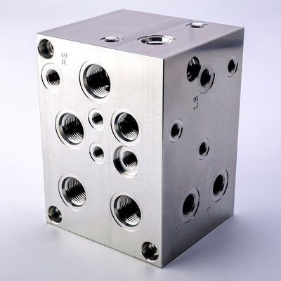 Aluminium Cast Ductile Iron Steel Hydraulic Manifold Block Throttle Flow Control Valve