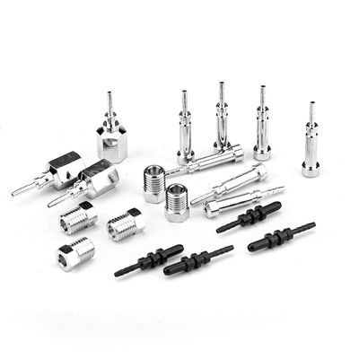 CNC Aluminium Titanium Alloy Machining Services Stainless Steel Turning dan polishing Bagian