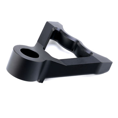 Aviation Aluminium 7075 Pengolahan Rapid Prototyping Aluminium Alloy Anodized Black Parts