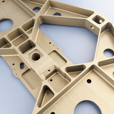 Bagian CNC Alloy Aluminium 7075 yang disesuaikan dengan warna hitam/emas/merah/biru/perak/kuning untuk mesin presisi tinggi