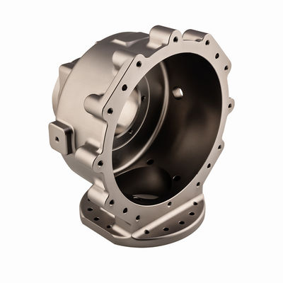 Anodized Surface Engine Casing CNC Milling Service Dengan Kapasitas Bahan Baja Rustless Dan 3/4/5 Axis Center Machining